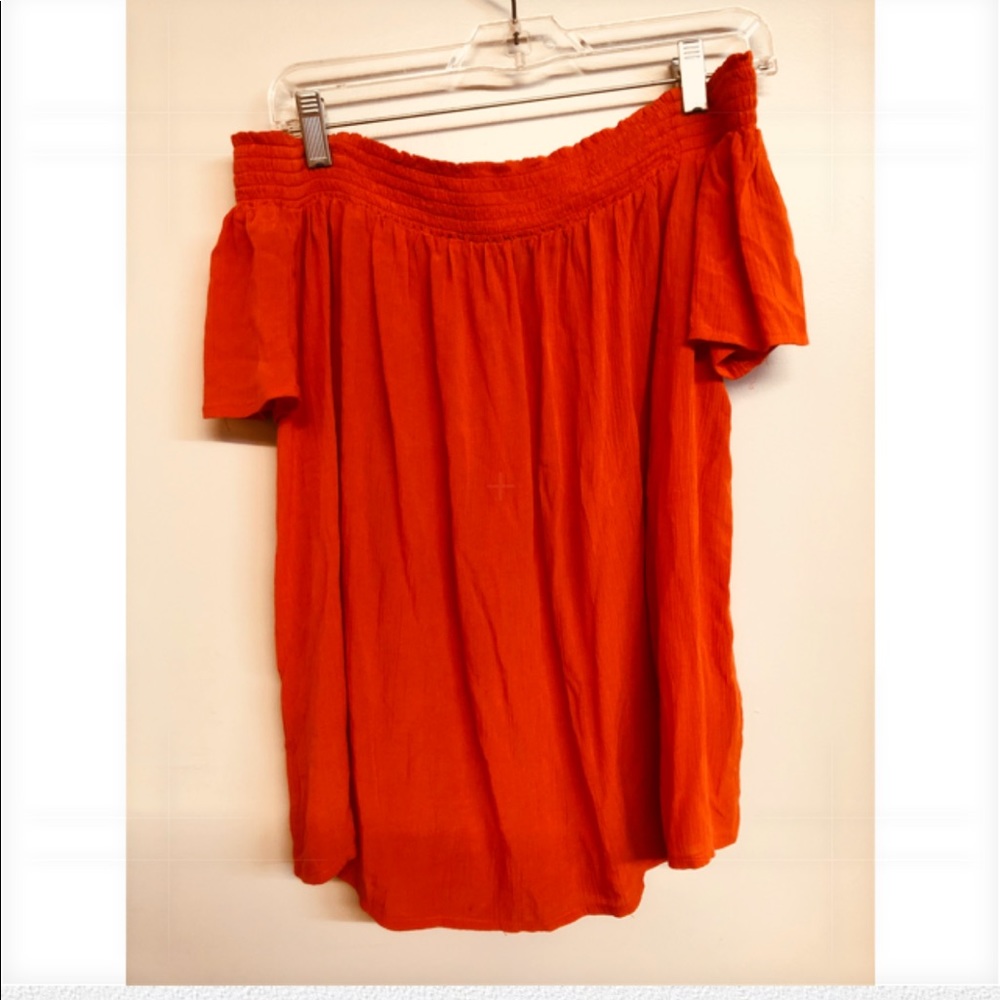 Off the shoulder top